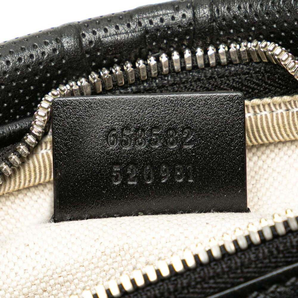 GUCCI Authentic Black Leather Fanny Pack - Picture 9 of 10